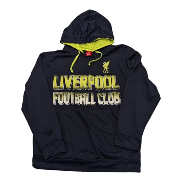 Liverpool F.C. Premier League Soccer L.F.C. Hoodie Sweatshirt Large - Picture 1 of 5